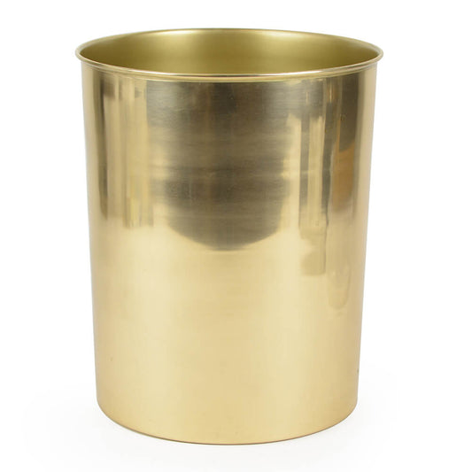 Hadlem  -Polished brass Watebin/Trashcan L 21.5cm x W 21.5cm x H 26cm