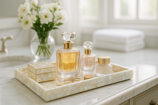 Elizabeth - Small Mother Of Pearl Display Tray