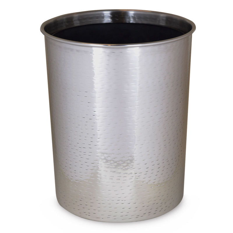 Temple - Rice Patterned Metal Waste Bin