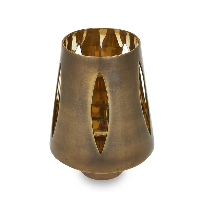 Carnbury - Brass Cut Out Tealight Holder