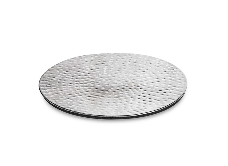 Paton - Round Hammered Metal Coaster