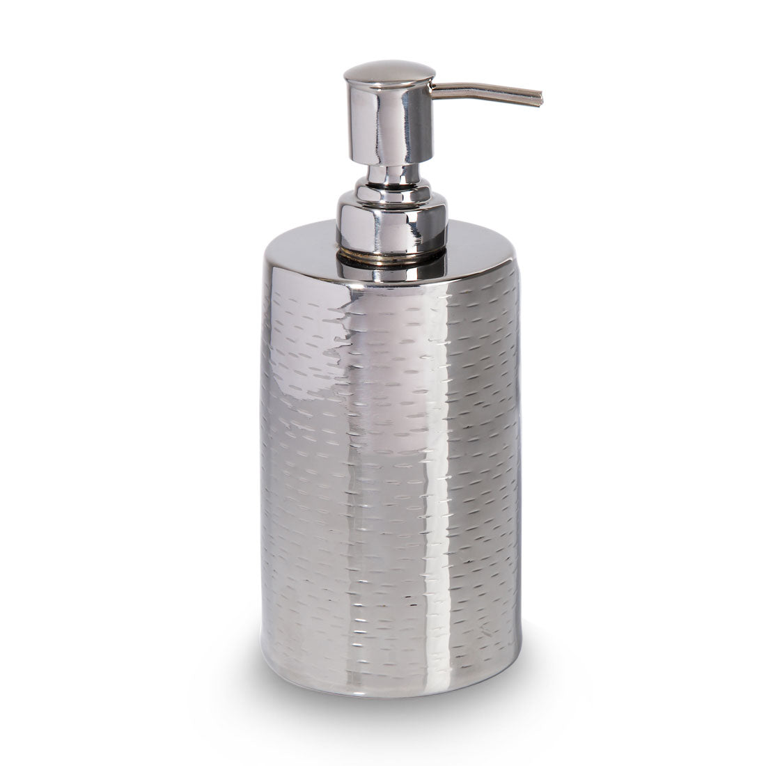Temple - Patterned Polished Metal Soap Dispenser