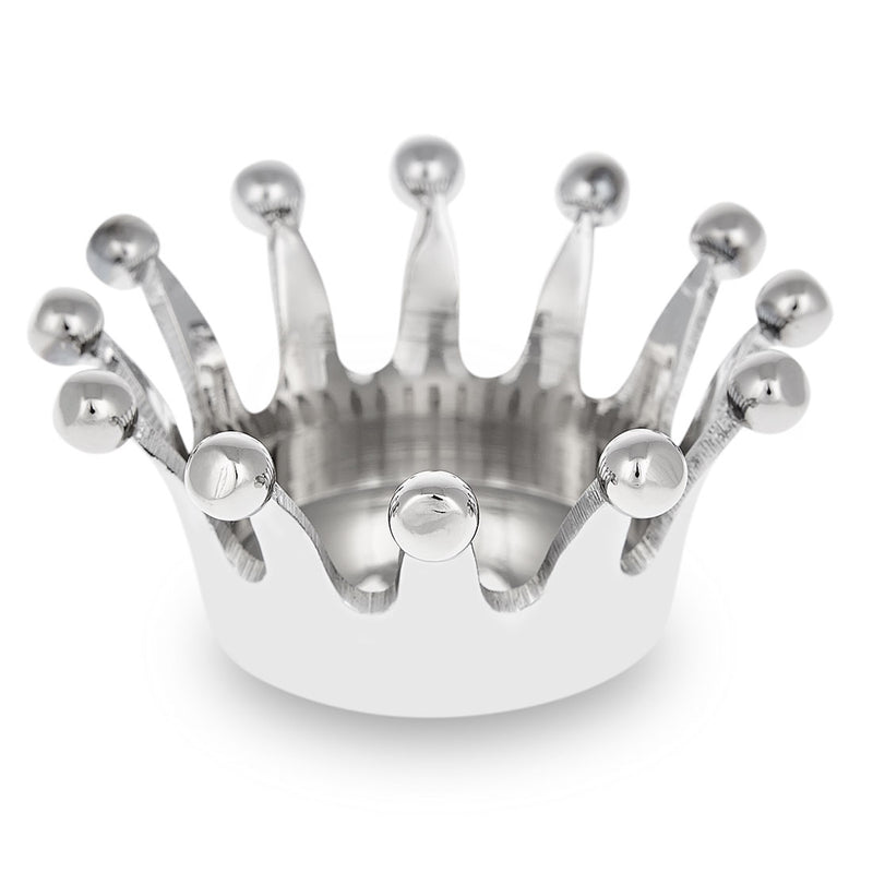 Royal Oak - Polished Metal Crown Ring Holder