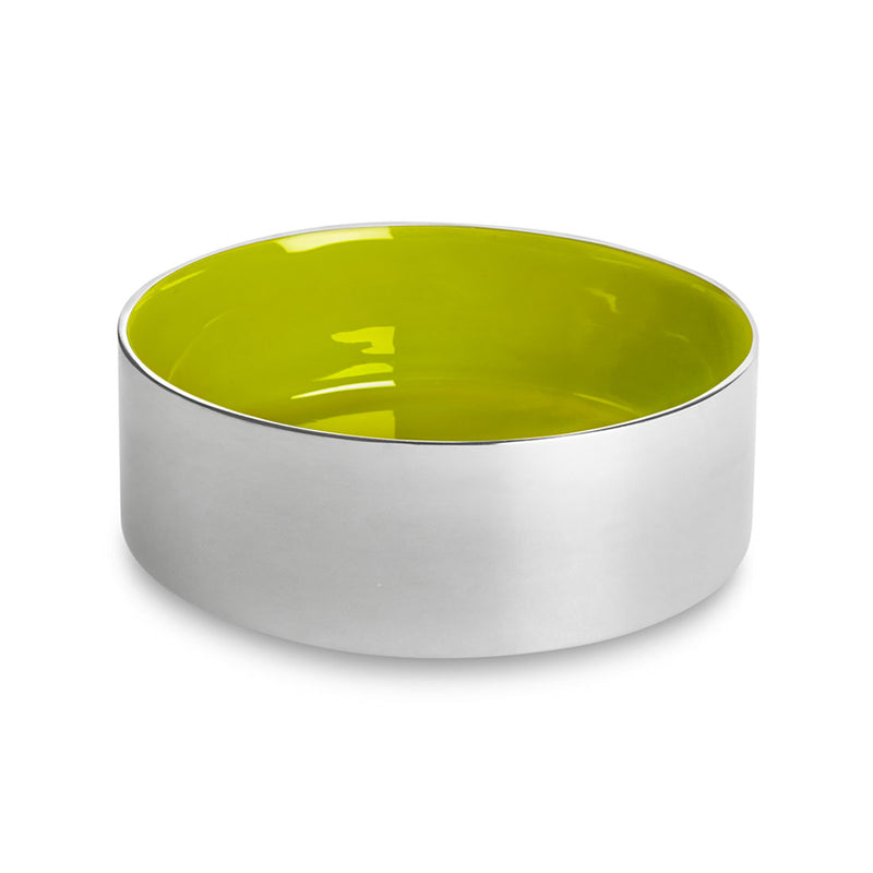 Digby - Round Metal & Enamel Fruit Bowl