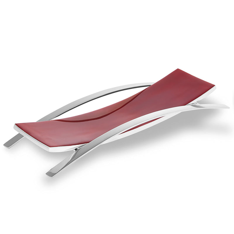 Brompton - Curved Metal & Enamel Tray