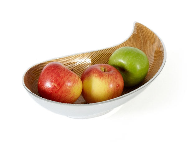 Brayfield - Gold Enamel & Metal Fruit Bowl