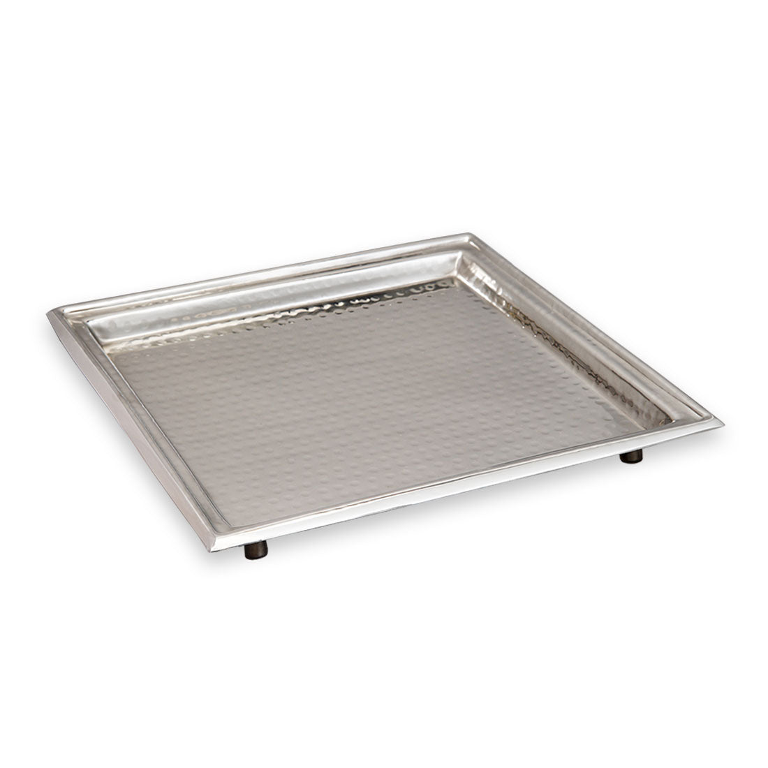Hammersmith - Hammered Metal Square Amenity Tray - 25CM - SALE  PRICE